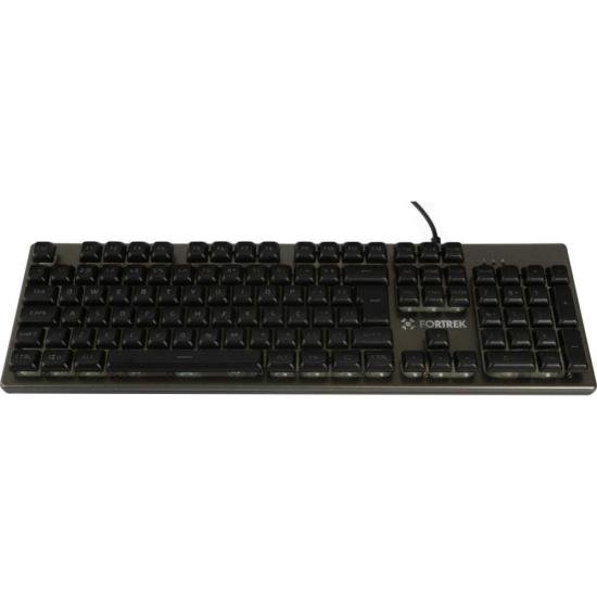 Kit Teclado e Mouse Gamer Fortrek Ranger Rainbow RGB Grafite