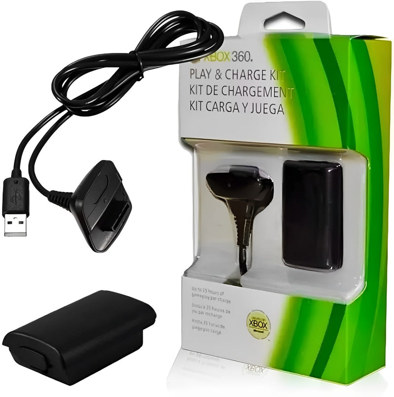 Play E Charge Xbox360 Carrega Controle Sem Fio Enquanto Joga Voltagem De Entrada Leboss LB-5123