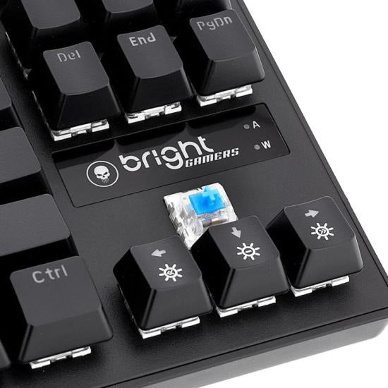 Teclado Gamer Mecânico Bright GTC559 Preto