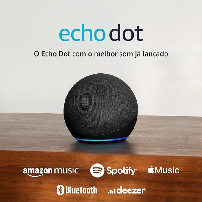 Alexa Echo 5 Geração Dot Alto-falante Inteligente