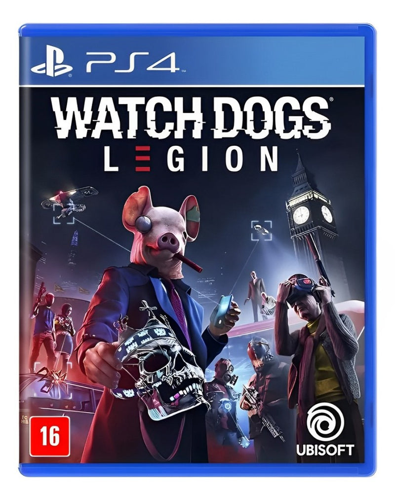 Watch Dogs: Legion Standard Edition Ubisoft PS4 Físico