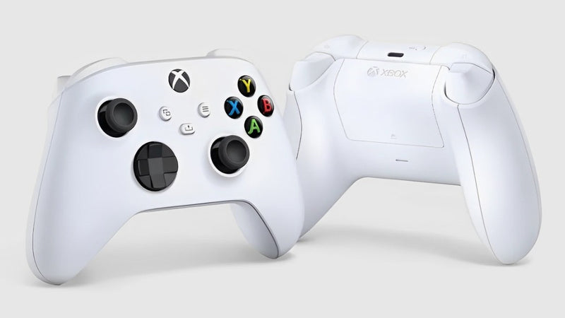 Controle Xbox Series S / X - Xbox One - Robot White - Branco