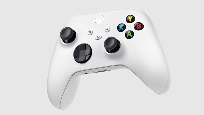 Controle Xbox Series S / X - Xbox One - Robot White - Branco