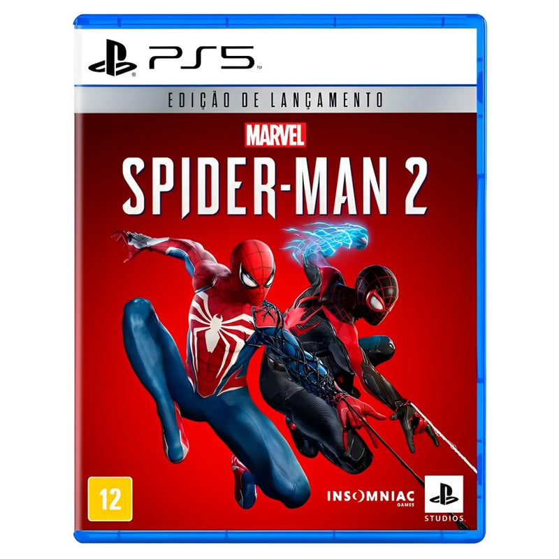 Marvel's Spider-man 2 Ps5 Pt Br ( Jogo Mídia Física Brasil )