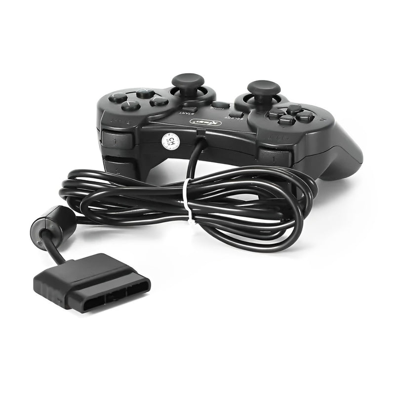 Controle Para Playstation 2 Com Fio Joystick Knup